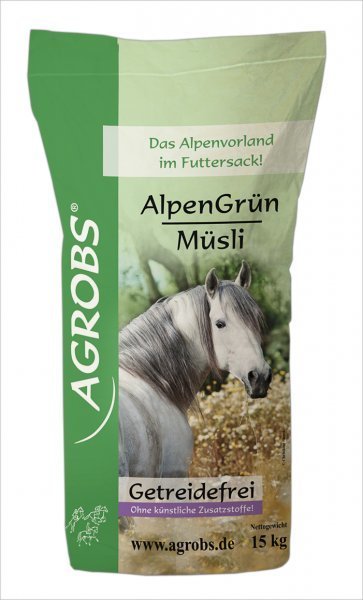 AlpenGrün Muesli Agrobs, zak 15 kg
